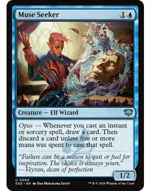 Magic: The Gathering Muse Seeker (60) Near Mint