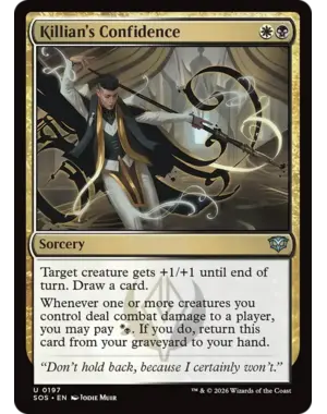 Magic: The Gathering Killian's Confidence (197) Near Mint