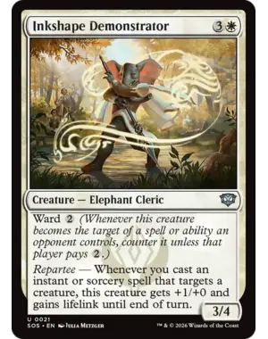 Magic: The Gathering Inkshape Demonstrator (21) Near Mint