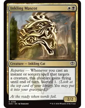 Magic: The Gathering Inkling Mascot (196) Near Mint