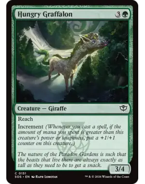 Magic: The Gathering Hungry Graffalon (151) Near Mint