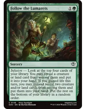 Magic: The Gathering Follow the Lumarets (148) Near Mint