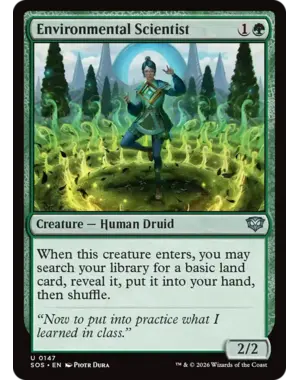 Magic: The Gathering Environmental Scientist (147) Near Mint