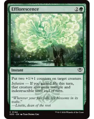 Magic: The Gathering Efflorescence (144) Near Mint