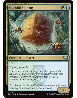 Magic: The Gathering Cuboid Colony (183) Near Mint