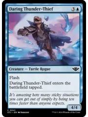 Magic: The Gathering Daring Thunder-Thief (41) Near Mint