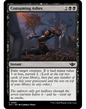 Magic: The Gathering Consuming Ashes (83) Near Mint