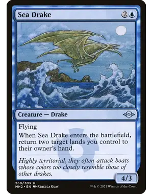 Magic: The Gathering Sea Drake (268) Near Mint