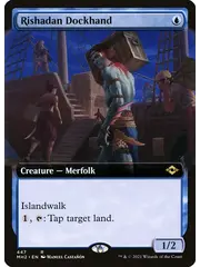 Magic: The Gathering Rishadan Dockhand (Extended Art) (447) Near Mint