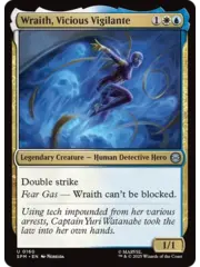 Magic: The Gathering Wraith, Vicious Vigilante (160) Near Mint
