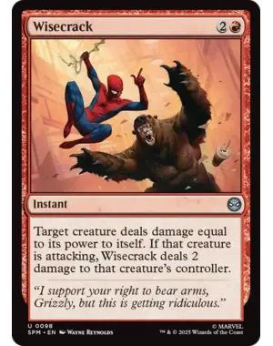 Magic: The Gathering Wisecrack (98) Near Mint