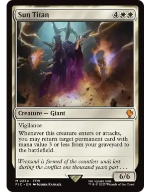 Magic: The Gathering Sun Titan (254) Near Mint