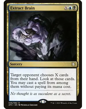 Magic: The Gathering Extract Brain (46) Near Mint