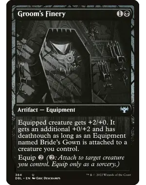 Magic: The Gathering Groom's Finery (384) Near Mint