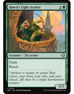 Magic: The Gathering Dawn's Light Archer (174) Near Mint