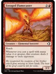 Magic: The Gathering Enraged Flamecaster (135) Near Mint
