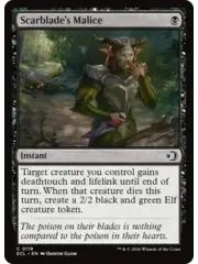 Magic: The Gathering Scarblade's Malice (119) Near Mint