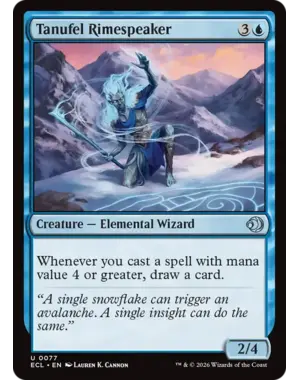 Magic: The Gathering Tanufel Rimespeaker (77) Near Mint