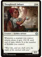 Magic: The Gathering Thoughtweft Imbuer (38) Near Mint