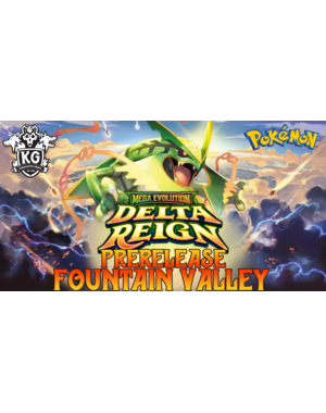 Pokemon 10/27/26 Fountain Valley Pokemon Mega Evolution: Delta Reign Prerelease Tuesday 630 PM