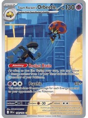 Pokemon Team Rocket's Orbeetle (198) Lightly Played Holofoil