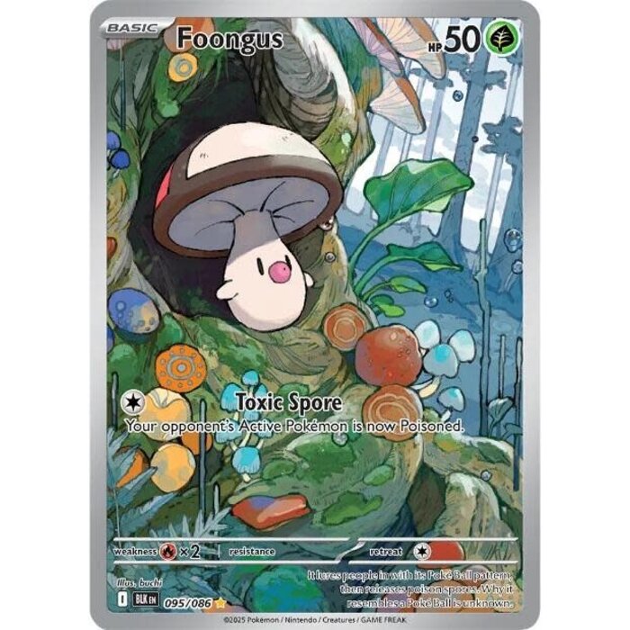 Pokemon Foongus (095) Near Mint Holofoil