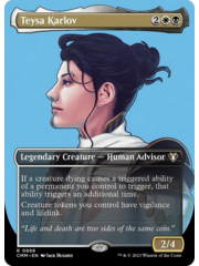 Magic: The Gathering Teysa Karlov (Borderless Profile) (688) Lightly Played Foil