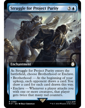 Magic: The Gathering Struggle for Project Purity (Extended Art) (380) Lightly Played Foil