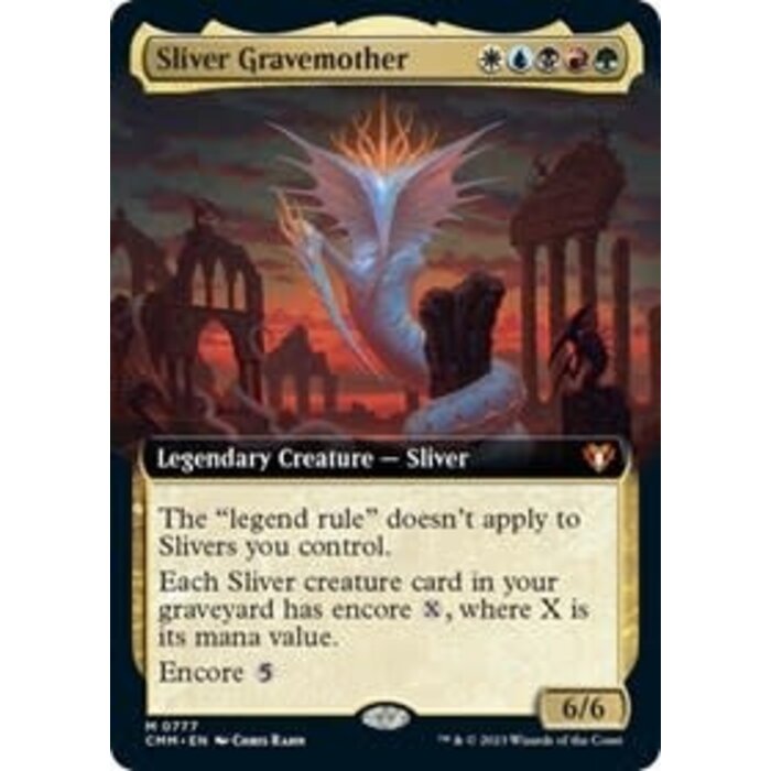 Magic: The Gathering Sliver Gravemother (Extended Art) (777) Near Mint