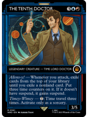 Magic: The Gathering The Tenth Doctor (Showcase) (561) Lightly Played