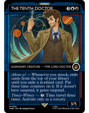 Magic: The Gathering The Tenth Doctor (Showcase) (561) Lightly Played