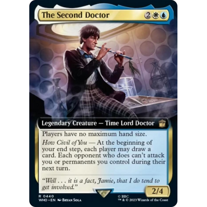 Magic: The Gathering The Second Doctor (Showcase) (440) Lightly Played Foil