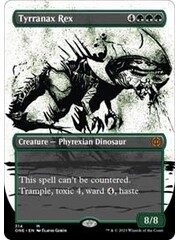 Magic: The Gathering Tyrranax Rex (Showcase) (314) Lightly Played Foil