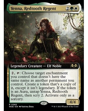 Magic: The Gathering Yenna, Redtooth Regent (Extended Art) (365) Lightly Played