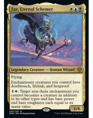 Magic: The Gathering Zur, Eternal Schemer (228) Lightly Played Foil