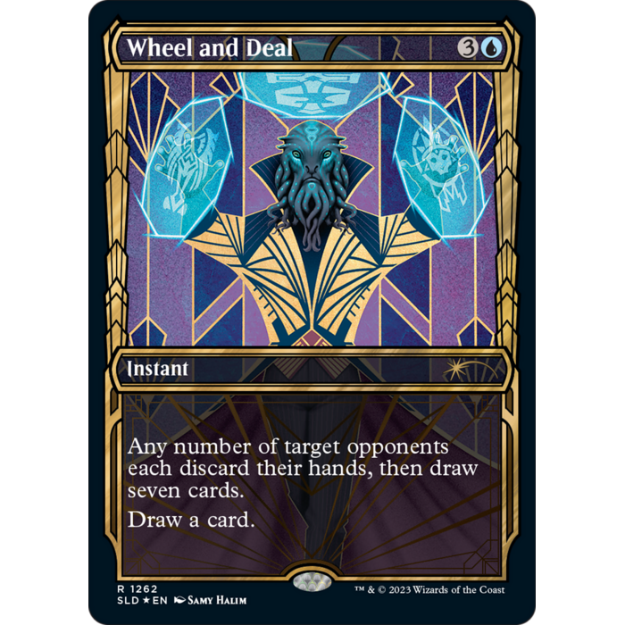 Magic: The Gathering Wheel and Deal (Halo Foil) (1262) Near Mint Foil