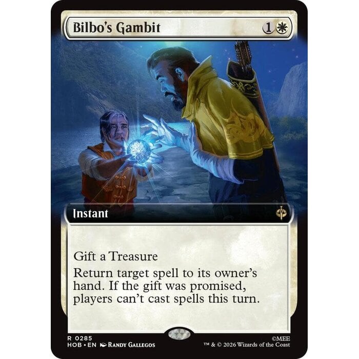 Magic: The Gathering Bilbo's Gambit (Extended Art) (285) Near Mint