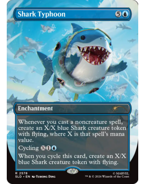 Magic: The Gathering Shark Typhoon (2578) Near Mint Foil