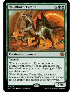 Magic: The Gathering Vaultborn Tyrant (020) Lightly Played