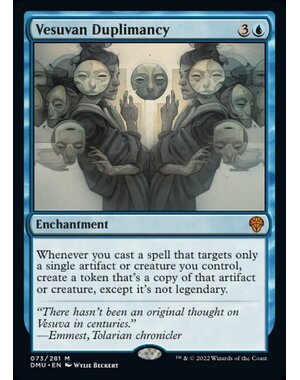 Magic: The Gathering Vesuvan Duplimancy (073) Lightly Played Foil