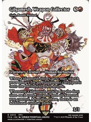 Magic: The Gathering Gilgamesh, Weapon Collector - Godo, Bandit Warlord (Showcase) (013) Lightly Played