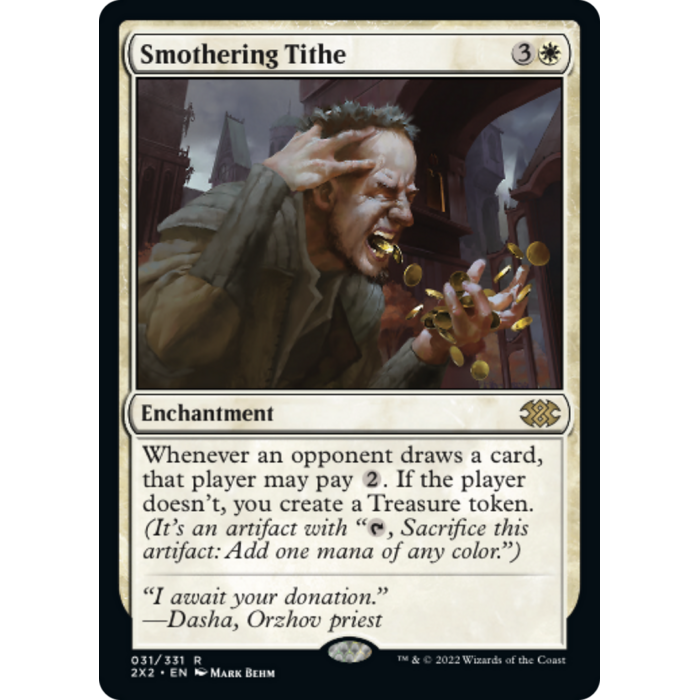 Magic: The Gathering Smothering Tithe (031) Lightly Played