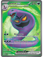 Pokemon Arbok ex (185) Lightly Played Holofoil