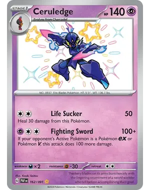 Pokemon Ceruledge (162) Lightly Played