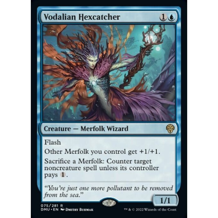 Magic: The Gathering Vodalian Hexcatcher (075) Lightly Played Foil