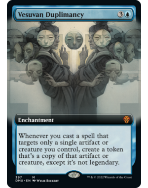 Magic: The Gathering Vesuvan Duplimancy (Extended Art) (397) Lightly Played