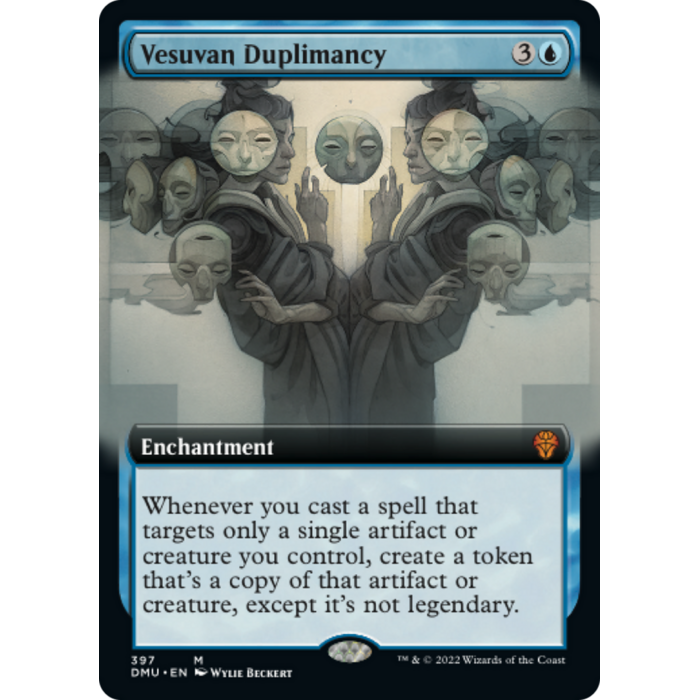 Magic: The Gathering Vesuvan Duplimancy (Extended Art) (397) Lightly Played