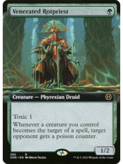 Magic: The Gathering Venerated Rotpriest (Extended Art) (392) Lightly Played Foil