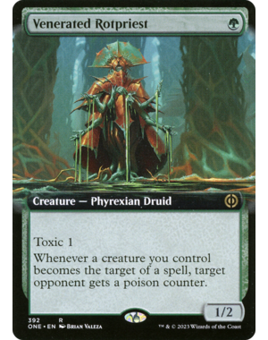 Magic: The Gathering Venerated Rotpriest (Extended Art) (392) Lightly Played Foil