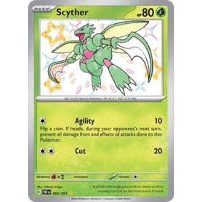 Pokemon Scyther (095) Lightly Played Holofoil